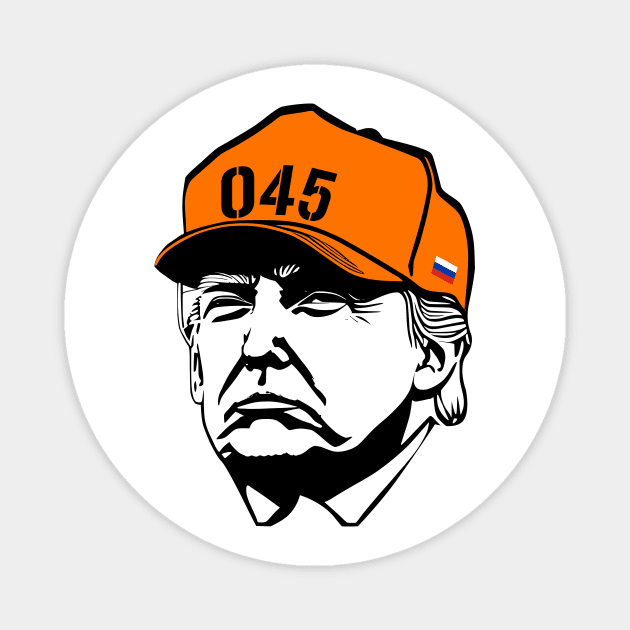 Lock Him Up 045 TRUMP Magnet by MAR-A-LAGO RAIDERS